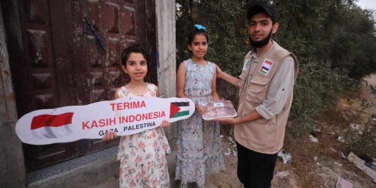 Qurban Untuk Anak Yatim dan Penghapal Al Quran di Gaza
