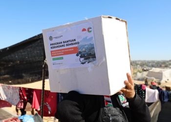 Penyaluran Bantuan Sembako Untuk Dhu’afa Gaza Palestina
