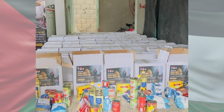Program Distribusi Bantuan Darurat Untuk Gaza