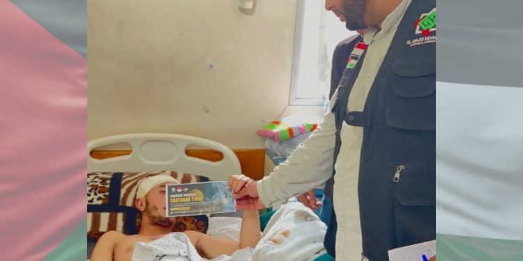 Santunan Tunai Untuk Warga Gaza