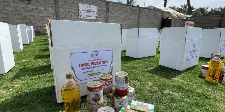 Semangat Kebersamaan: Al Majdi Indonesia Salurkan Bantuan Sembako di Gaza Selatan