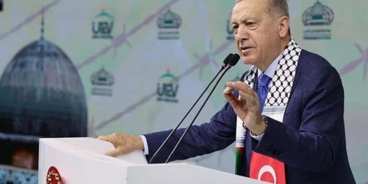 Presinden Erdogan: Kita tak akan tinggal diam saat saudara-saudara Palestina lawan penjajah sendirian