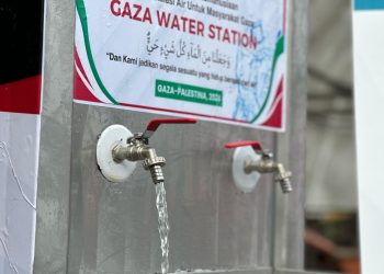 Alhamdulillah, Yayasan Al-Majdi Indonesia Sukses Bangun Water Station di Gaza Selatan!