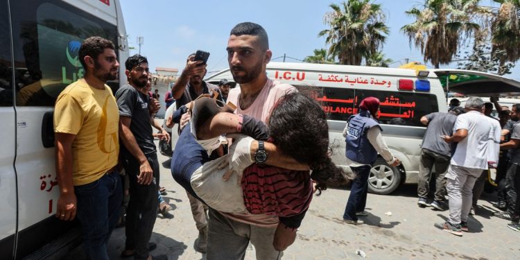 Kantor Media Pemerintah : Israel menewaskan lebih dari 200 orang dalam serangan ke Gaza tengah